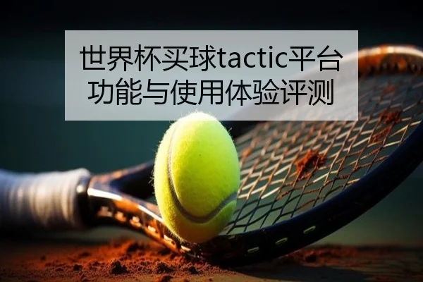 世界杯买球tactic平台功能与使用体验评测