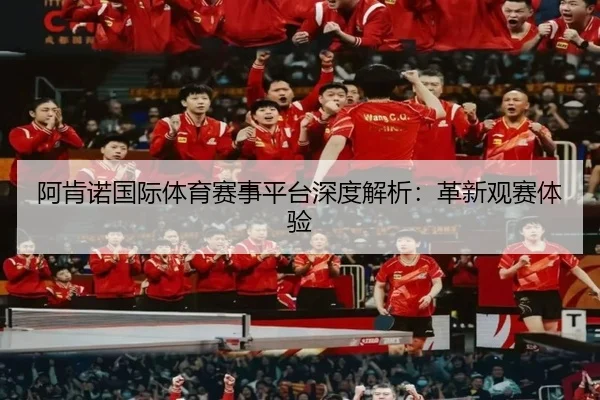阿肯诺国际体育赛事平台深度解析：革新观赛体验
